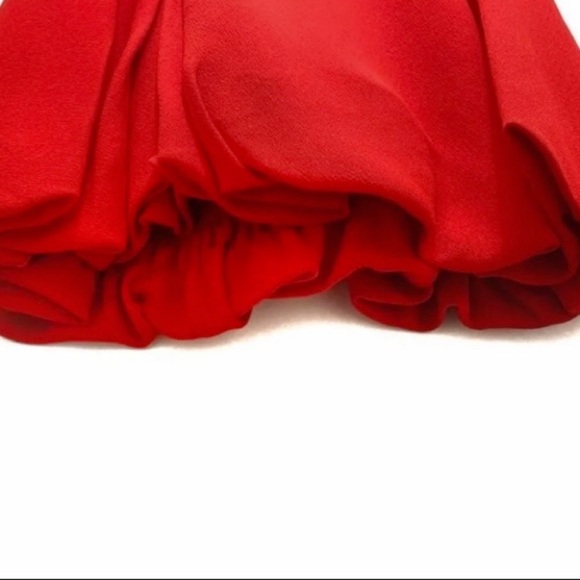 3.1 Phillip Lim - Women's Poppy Bubble-Hem Red Sleeveless Mini Dress NWT - Picture 7 of 14